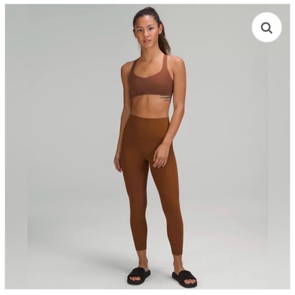 Lululemon Align High Rise 25” Leggings Roasted Brown Size 4 Nulu Yoga Pants